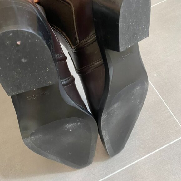 Massimo Dutti Moc toe heeled ankle boots - Picture 8 of 10